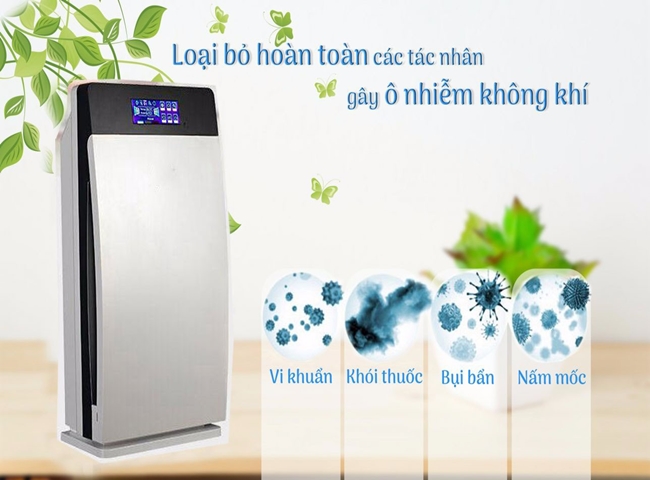 Khử m&ugrave;i thuốc l&aacute; trong ph&ograve;ng m&aacute;y lạnh bằng m&aacute;y lọc kh&ocirc;ng kh&iacute;