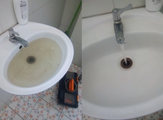 Dấu hiệu th&ocirc;ng tắc nghẹt lavabo phường Long Thạnh Mỹ quận 9