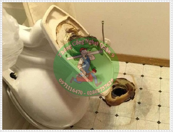 Nhà v&ecirc;̣ sinh bị nghẹt phải xử lý th&ecirc;́ nào